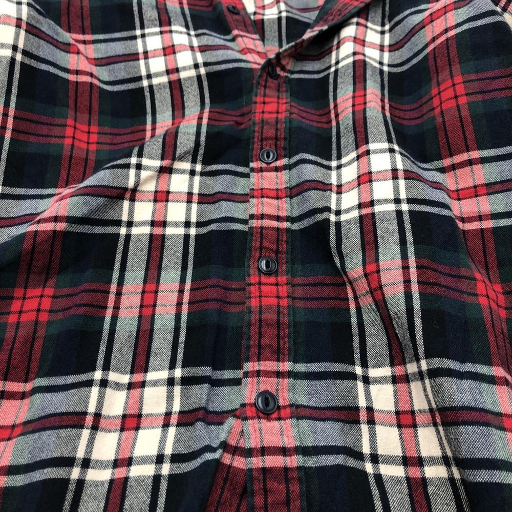 Ralph Lauren Womens Flannel Shirt Button Up Multicolored Red Green Blue Size 8 - Picture 4 of 16